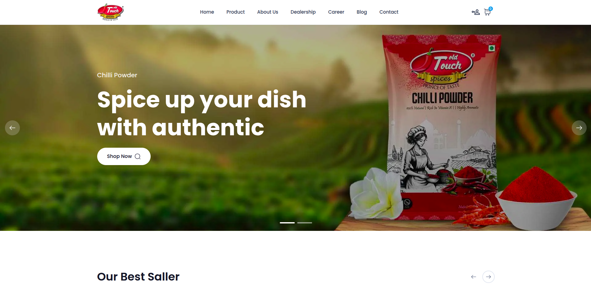 OldTouchSpices Platform
