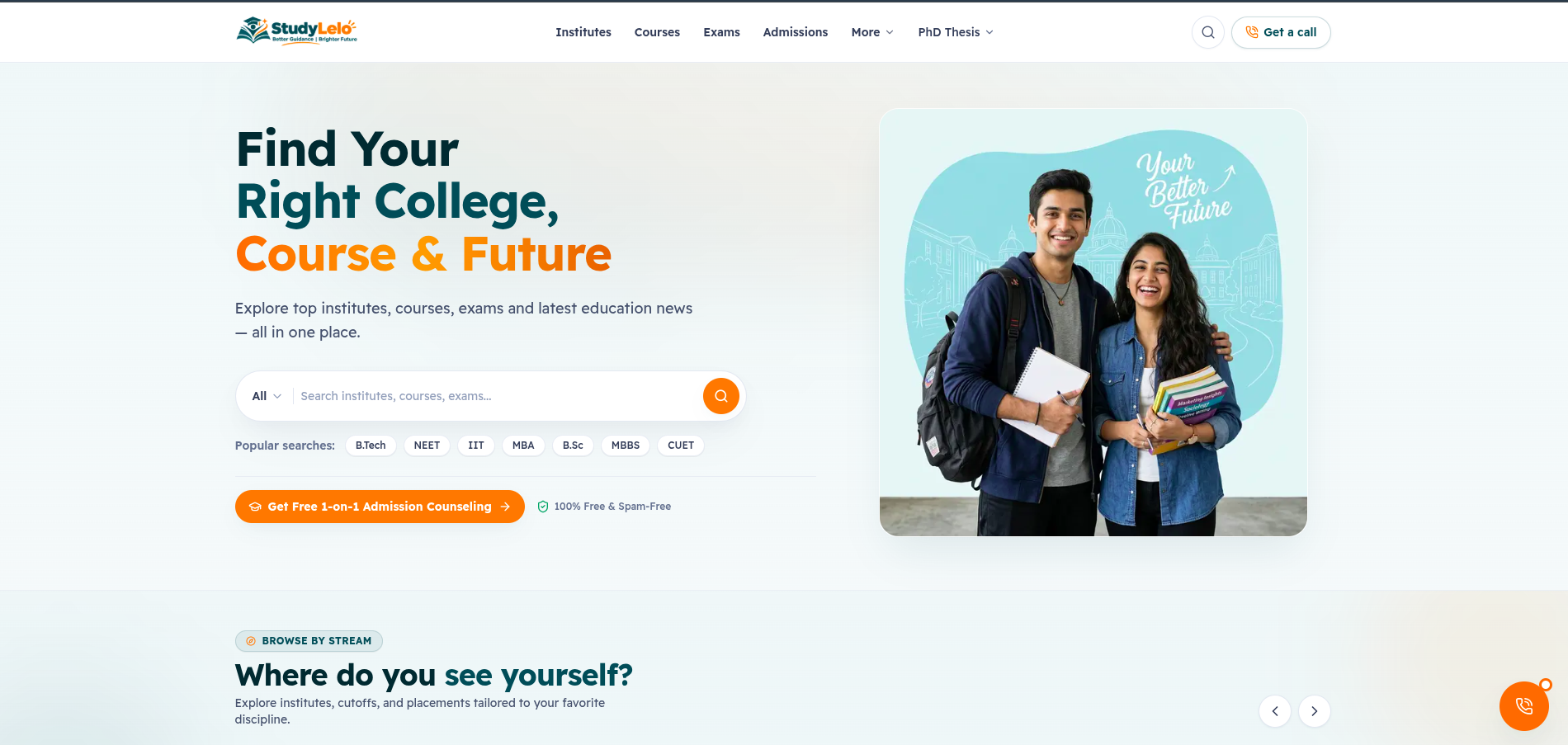 StudyLelo — Education Information Platform